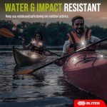 BLITZU LED Safety Lights – 4 Pack for Cycling