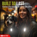 BLITZU LED Safety Lights – 4 Pack for Cycling