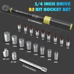 21-Piece Click Torque Wrench Set for Bikes