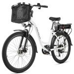 ANCHEER 48V Electric City Commuter Bike