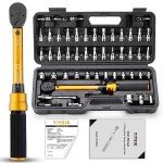 50-Piece Bike Torque Wrench Set with Sockets