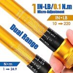 50-Piece Bike Torque Wrench Set with Sockets