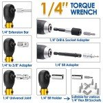 50-Piece Bike Torque Wrench Set with Sockets