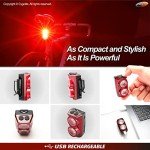 Hypershot 350 Lumen USB Rechargeable Bike Tail Light