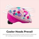 Schwinn Kids' Helmet with Fun Characters, Pink