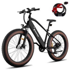 1400W Adult Electric Bike with Removable Battery