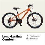 Schwinn High Timber ALX Mountain Bike, 24-Inch