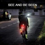 Ovetour 1000 Lumen USB Rechargeable Bike Light Set