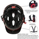Kids' Safety Bike Helmet with Visor - 50-57CM