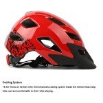 Kids' Safety Bike Helmet with Visor - 50-57CM