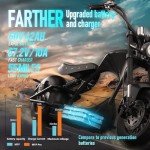 eAhora M1P Pro 4000W Electric Motorcycle for Adults