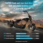 eAhora M1P Pro 4000W Electric Motorcycle for Adults