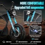 eAhora M1P Pro 4000W Electric Motorcycle for Adults