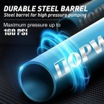 Portable Bike Tire Pump with Ball Inflation Needle