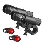 Jowbeam 1000 Lumens Adjustable Bike Light Set