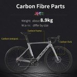 SAVADECK T800 Carbon Road Bike with 22 Speed
