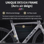 SAVADECK T800 Carbon Road Bike with 22 Speed