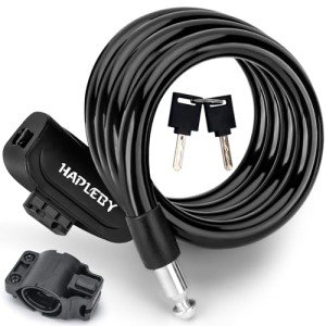 High-Quality Bike Lock with Key and Mounting Bracket