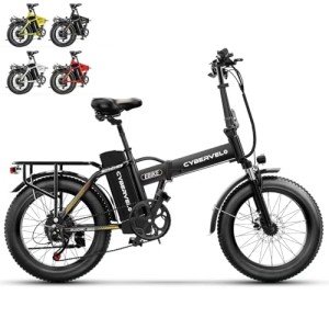 1000W Folding Electric Bike with Removable Battery