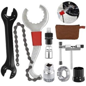 7-Piece Bike Repair Tool Kit with Pouch