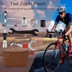 7-Piece Bike Repair Tool Kit with Pouch