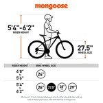 Mongoose Grafton 21-Speed Mountain Bike for Adults