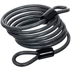 Brinks 6 ft Flexible Steel Loop Cable - Gray
