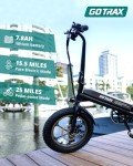 Gotrax S3 Folding Electric Bike with Fat Tires