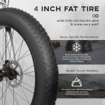 Max4out 26" Fat Tire Mountain Bike - 21 Speed