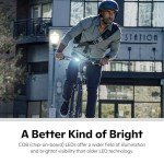 Schwinn 40L Black LED Bike Headlight & Taillight