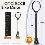 Adjustable Bike Handlebar Mirror for Safe Riding