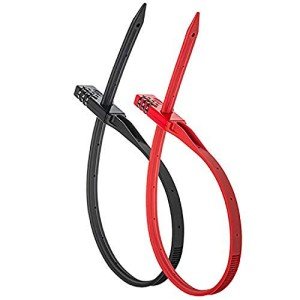 2-Pack QuickZip Multi-Purpose Bike Locks