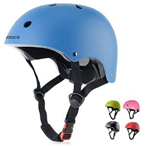 BURSUN Adjustable Kids Bike Helmet - 5 Colors