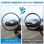 Adjustable 360° Bar End Bicycle Mirrors - 2 Pack