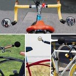 Adjustable 360° Bar End Bicycle Mirrors - 2 Pack
