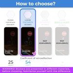 Reflective Sticker Kit for Bike and Helmet Safety