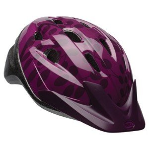 Bell Sports Thalia Black and Purple Bicycle Helmet