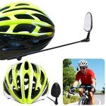 Accmor 2 Pack Adjustable Bike Helmet Mirrors