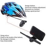 Accmor 2 Pack Adjustable Bike Helmet Mirrors