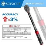 SUERCUP Adjustable Click Torque Wrench for Bikes