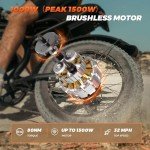 Electric Fat Tire Bike with 1500W Motor