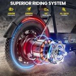 Caroma Peak 1200W Electric Scooter with Seat