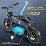 Caroma Peak 1200W Electric Scooter with Seat