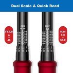 SUERCUP Adjustable Click Torque Wrench for Bikes