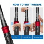 SUERCUP Adjustable Click Torque Wrench for Bikes