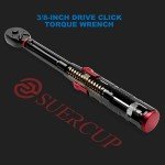 SUERCUP Adjustable Click Torque Wrench for Bikes
