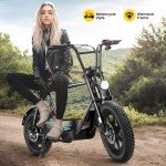 Caroma Peak 1200W Electric Scooter with Seat