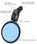 Hafny HD Anti-Glare Bar End Bike Mirror