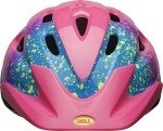 Kids' Pink Splatter Bell Rallye Bike Helmet