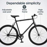 Schwinn Stites Single-Speed Fixie Commuter Bike
